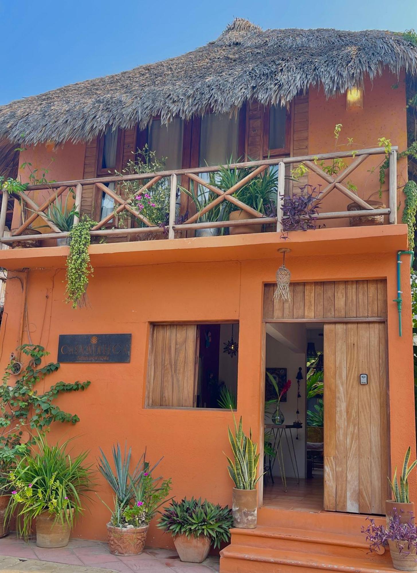Hotel Casa Mixteca ซิโปไลต์ ภายนอก รูปภาพ